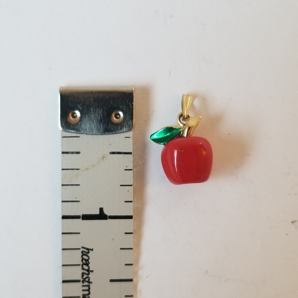 Enamel apple charm - Picture 7 of 7
